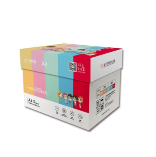 樂(lè)活天章 A4-color 復(fù)印紙 克數(shù) 70g 紙張大小 A4 每包張數(shù) 500張/包